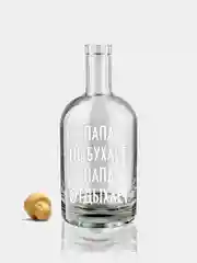 Подарочная бутылка с гравировкой, 0,5 л