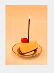 Желтый свечи для торта длинные, набор