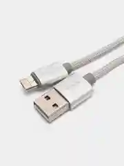 Кабель USB 2.0 OLMIO "Magic 5/8", microUSB + lightning, 2.1 А, 1 м