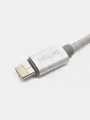 Кабель USB 2.0 OLMIO "Magic 5/8", microUSB + lightning, 2.1 А, 1 м