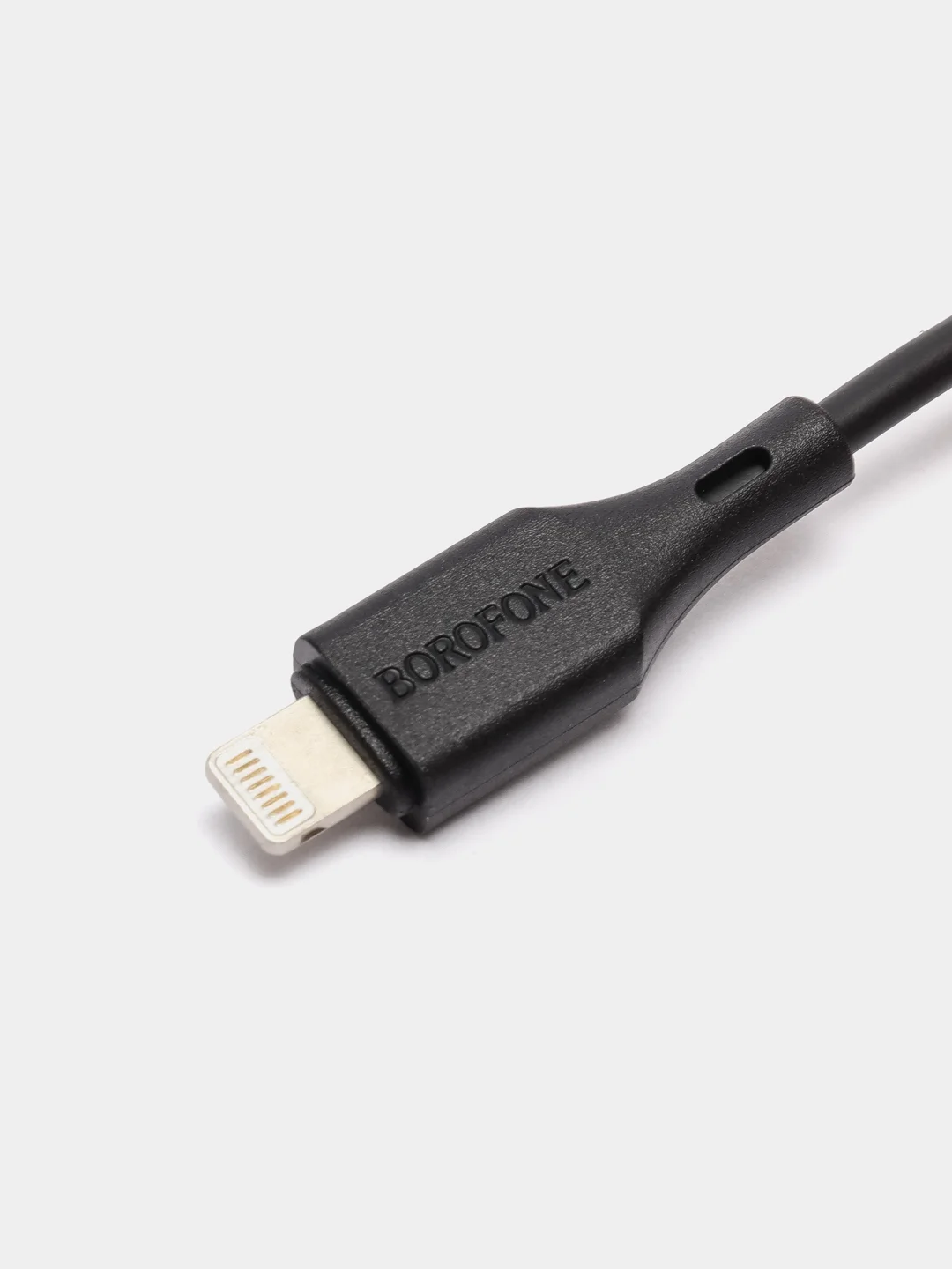 Черный дата-кабель BOROFONE BX49 Type-C to Lightning, 1 м, быстрая зарядка, 20W, QC 3.0