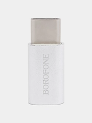 Адаптер-переходник Borofone BV4, micro USB - USB Type-C