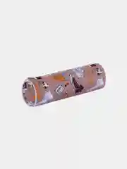Пенал-тубус ПИФАГОР на молнии, ПВХ, Каникулы, 20х7 см, 229269