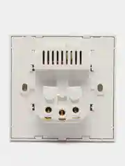 Белый настенная розетка, с USB разъемами