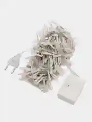 Белый гирлянда светодиодная нить 10м и 20м, 8 режимов работы