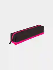 Пенал-косметичка BRAUBERG, мягкий, Black&Bright, черно-розовый, 21х5х5 см, 229006