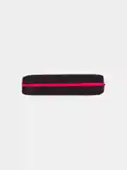 Пенал-косметичка BRAUBERG, мягкий, Black&Bright, черно-розовый, 21х5х5 см, 229006