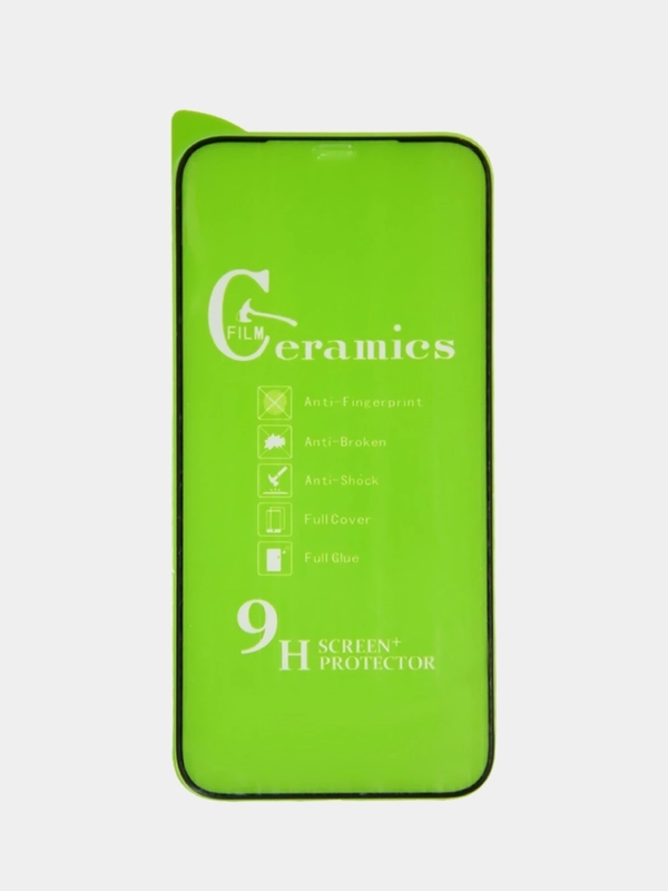Защитное стекло -пленка керамическая для iPhone 12/12 Pro / 12 Mini / 12 Pro Max, 2 штуки