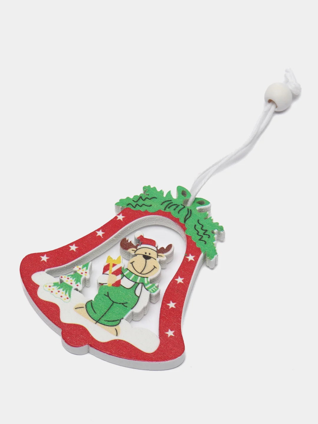 Красный ёлочные игрушки новогодние