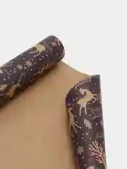 Белый бумага упаковочная, 1шт и 5шт в упаковке новогодняя, крафт