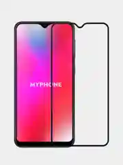 Черный защитное стекло 9D для Samsung M10