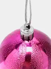 Розовый ёлочные игрушки новогодние