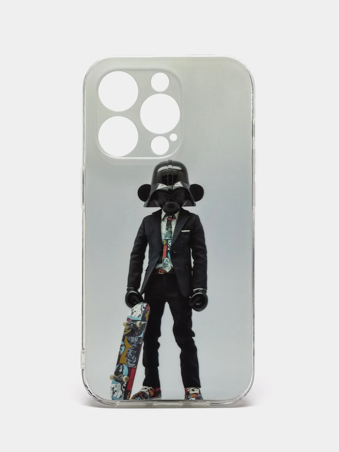 Голубой чехол для iPhone 14, 14 Pro, 14 Plus, 14 Pro Max, силиконовый с рисунком, с защитой камеры