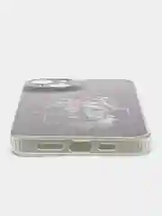 Серый чехол для iPhone 14, 14 Pro, 14 Plus, 14 Pro Max, силиконовый с рисунком, с защитой камеры