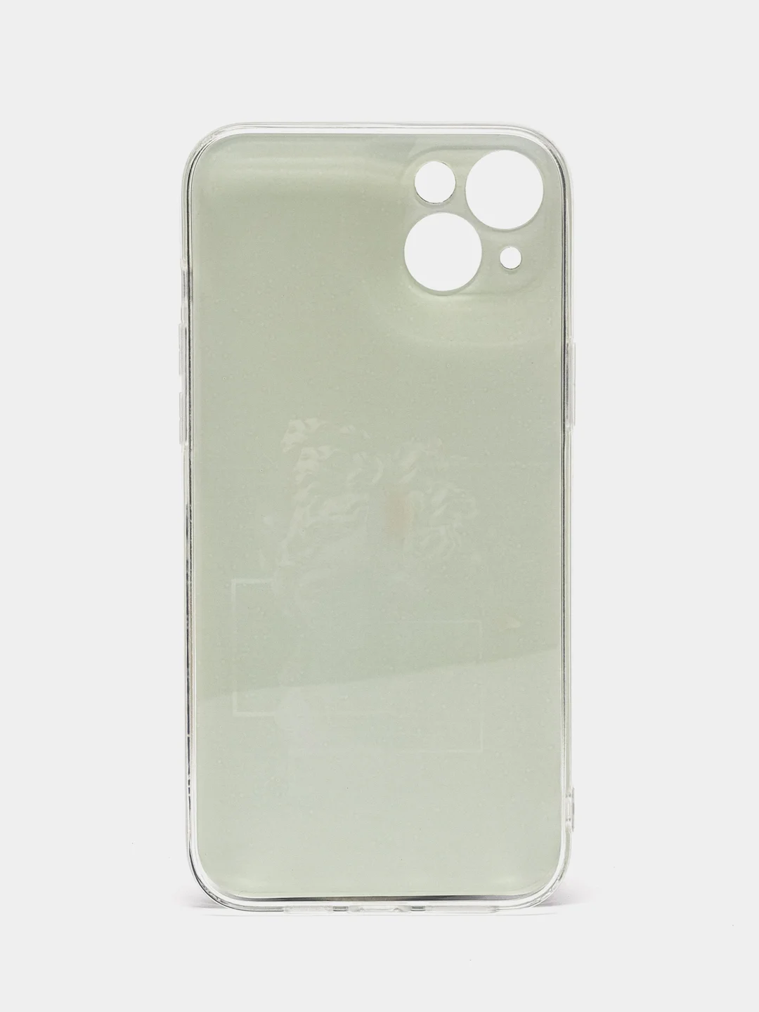 Серый чехол для iPhone 14, 14 Pro, 14 Plus, 14 Pro Max, силиконовый с рисунком, с защитой камеры