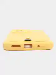 Желтый чехол Xiaomi Redmi 10C / Poco C40, Сяоми Редми 10С, Поко С40 силиконовый с карманом для карты