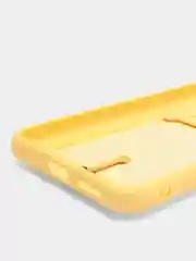 Желтый чехол Xiaomi Redmi 10C / Poco C40, Сяоми Редми 10С, Поко С40 силиконовый с карманом для карты
