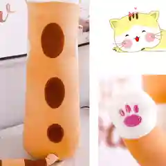 Мягкая игрушка Кот-батон,кот сосиска 50 см