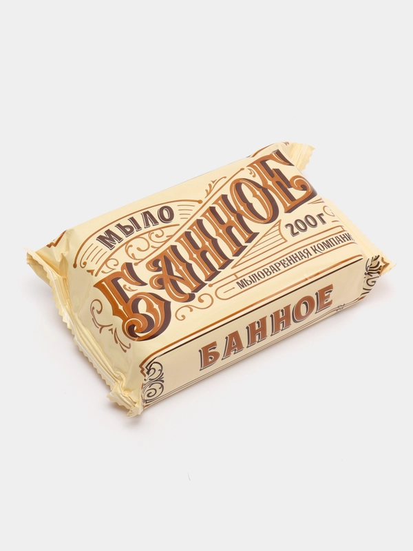 Мыло "Банное" натуральное, 200 г