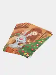 Лазурный пакет новогодний 20 х 30 см (3, 5, 10 шт)
