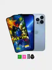 Черный защитное стекло на iPhone 7, 8, SE2020, X, 11/PRO, XR, 12/PRO, 13 MINI/PRO MAX, 14 PLUS