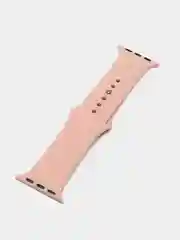Бежевый силиконовый ремешок для смарт часов Apple Watch, силиконовый браслет