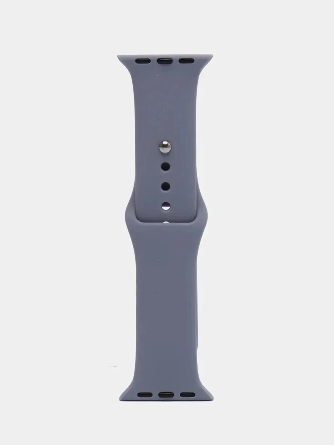 Хром силиконовый ремешок для смарт часов Apple Watch, силиконовый браслет