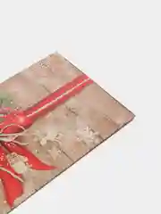 Золотистый хаки конверт-открытка для денег