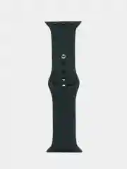 Тёмно-зелёный силиконовый ремешок для смарт часов Apple Watch, силиконовый браслет
