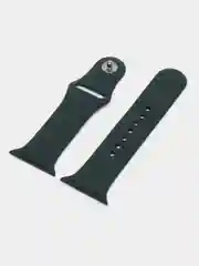 Тёмно-зелёный силиконовый ремешок для смарт часов Apple Watch, силиконовый браслет