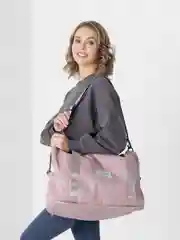 Розовый спортивная сумка, дорожная