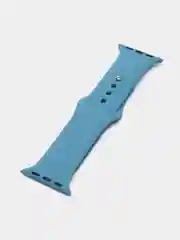 Небесно-голубой силиконовый ремешок для смарт часов Apple Watch, силиконовый браслет