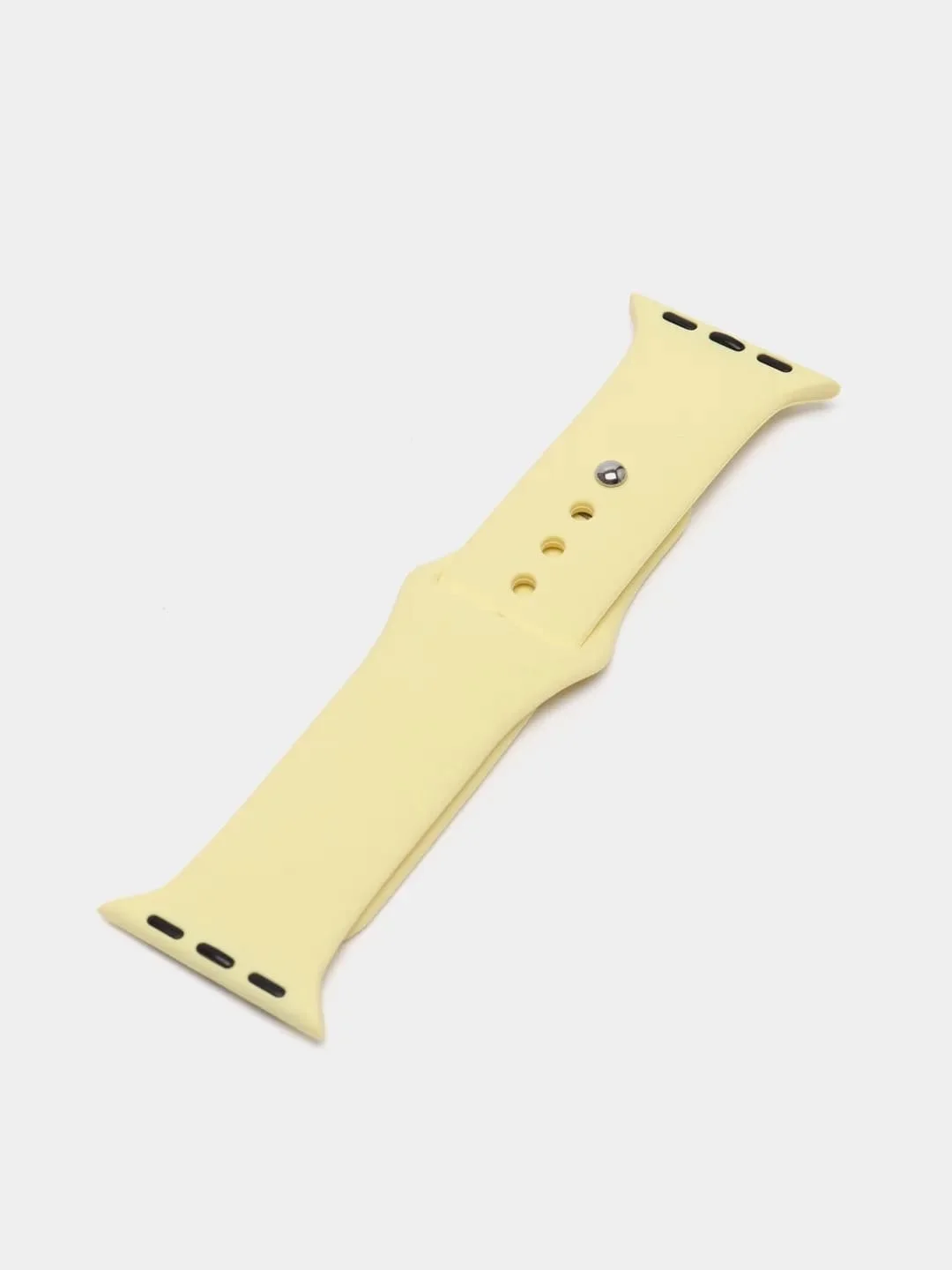 Лимонный силиконовый ремешок для смарт часов Apple Watch, силиконовый браслет