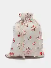 Прозрачный мешочек новогодний подарочный, мешки мешок для упаковки новогодних подарков пакет коробка
