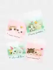 Бирюзовый пакеты для упаковки конфет 10х10/ 5 штук