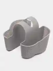 Розовый держатель двойной для мыла/губки/мочалки
