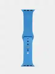 Светло-синий силиконовый ремешок для смарт часов Apple Watch, силиконовый браслет