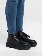 Черный полуботинки женские строгие
