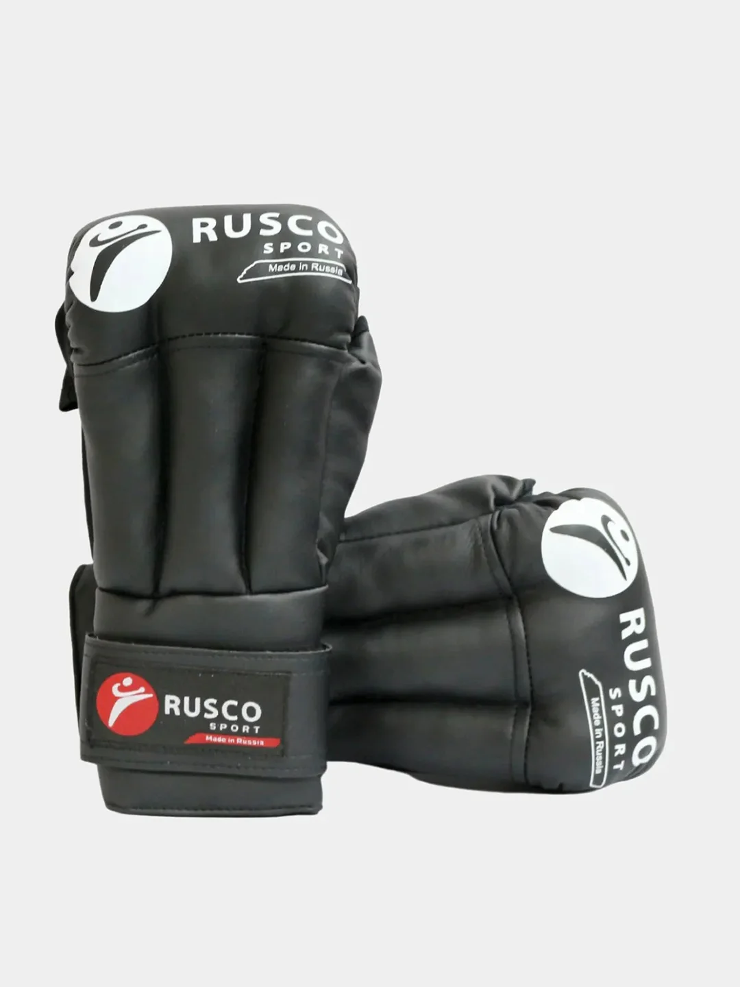 Черный перчатки для рукопашного боя RUSCO SPORT