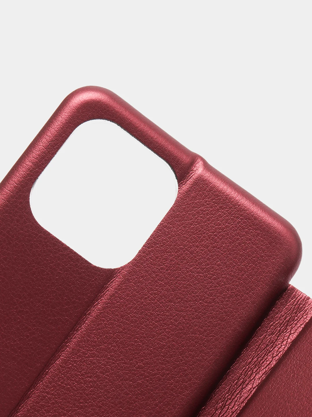 Бордовый чехол-книжка для Mi 11 Lite, Xiaomi 11 Lite 5G NE