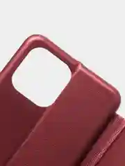 Бордовый чехол-книжка для Mi 11 Lite, Xiaomi 11 Lite 5G NE