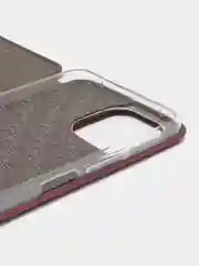 Бордовый чехол-книжка для Mi 11 Lite, Xiaomi 11 Lite 5G NE