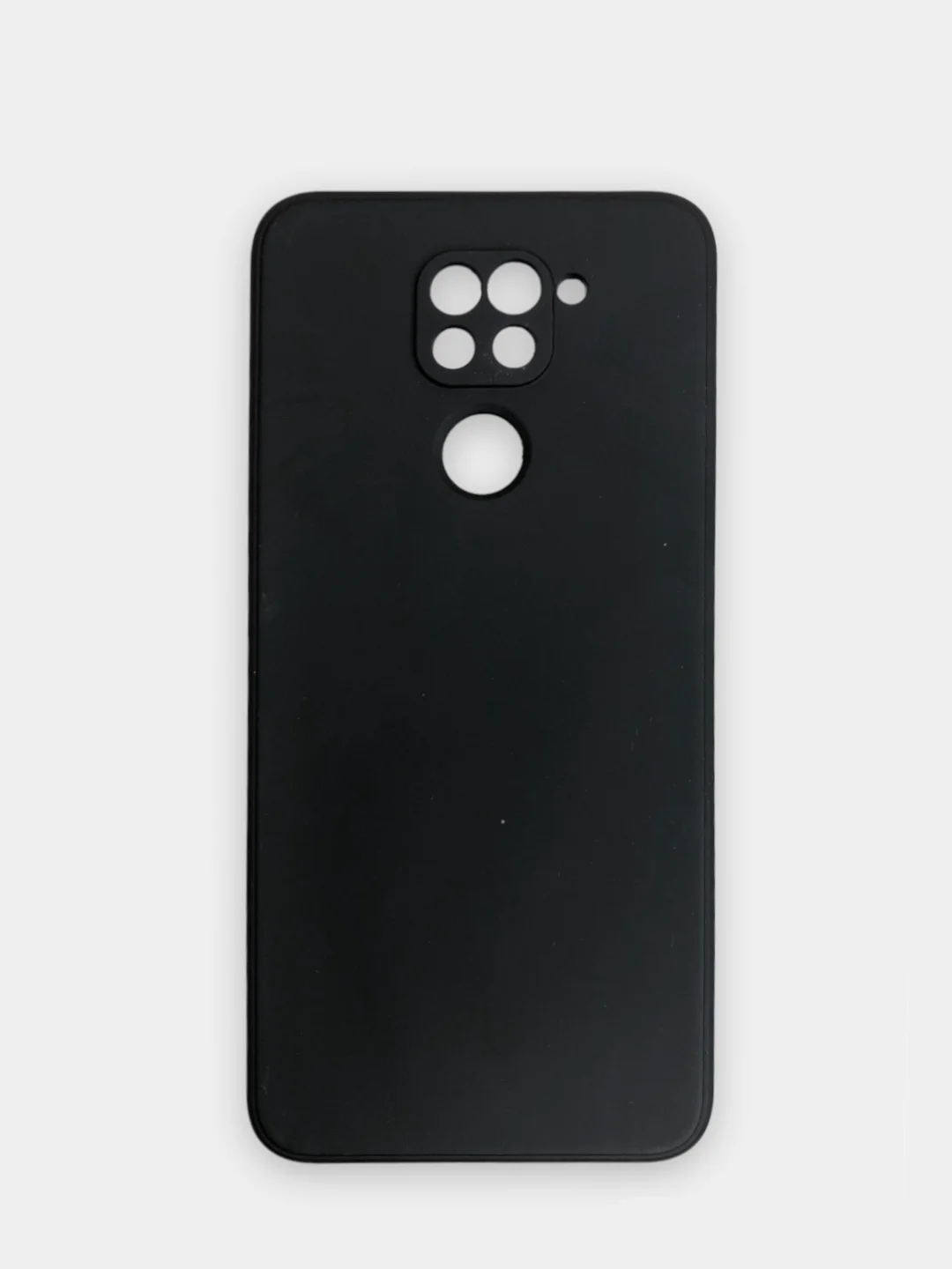 Угольный чехол для Xiaomi Redmi Note 9, Сяоми Редми Нот 9 силиконовый, цветной матовый