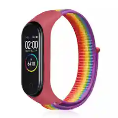 Коралловый меланж браслет ремешок для Xiaomi Mi band 4, 5, 6