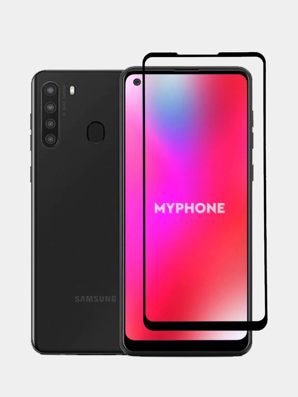 Защитное стекло 9D для Samsung A21