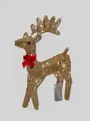 Желтый новогодняя светящаяся фигурка "Олень"