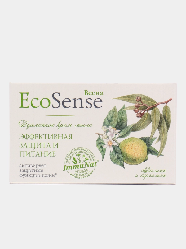 Крем-мыло твердое Ecosense, 90 г