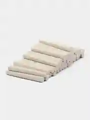 Мел школьный, белый, круглый, беспыльный