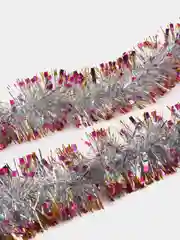 Розовый мишура новогодняя, 200 см