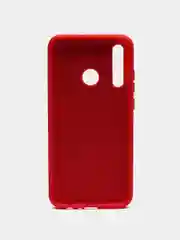 Красный чехол DF для Honor 10i/20e, прозрачный